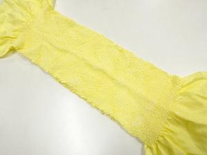 正絹　絞り　帯揚げ